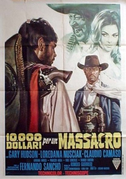 10,000 Dollars for a Massacre (1967) with English Subtitles on DVD on DVD