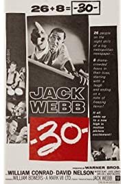-30- (1959) starring Jack Webb on DVD on DVD