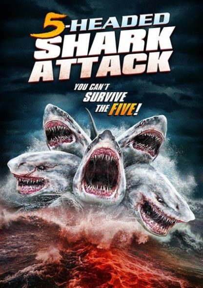 5 Headed Shark Attack (2017) starring Chris Bruno on DVD