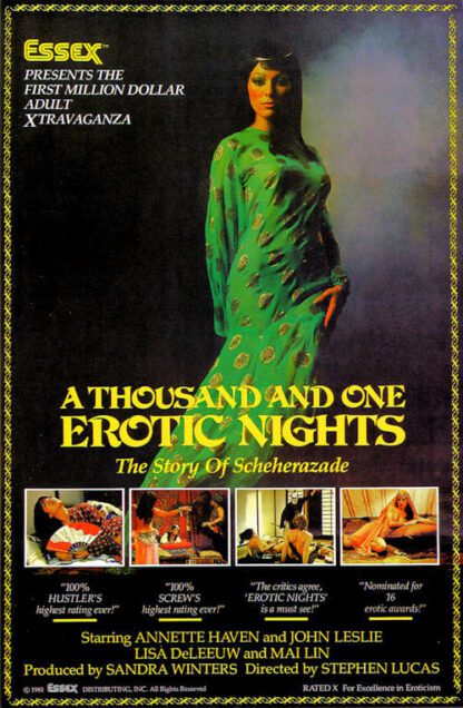 A Thousand and One Erotic Nights (1982) DVD