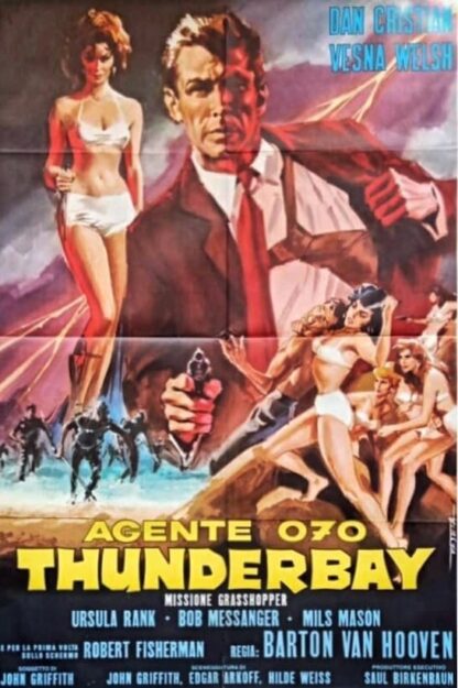 Agente 070: Thunderbay missione Grasshopper (1966) DVD