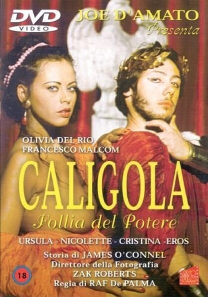 Caligola: Follia del potere (1997) with English Subtitles on DVD DVD Caligula: The Deviant Emperor (1997) DVD
