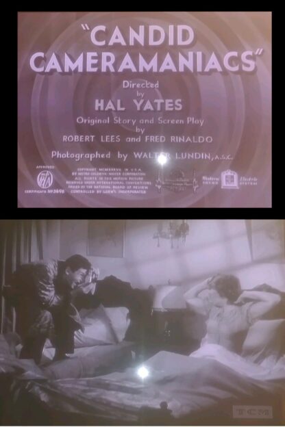 Candid Cameramaniacs (1937) starring Bobby Caldwell on DVD DVD Candid Cameramaniacs (1937) DVD