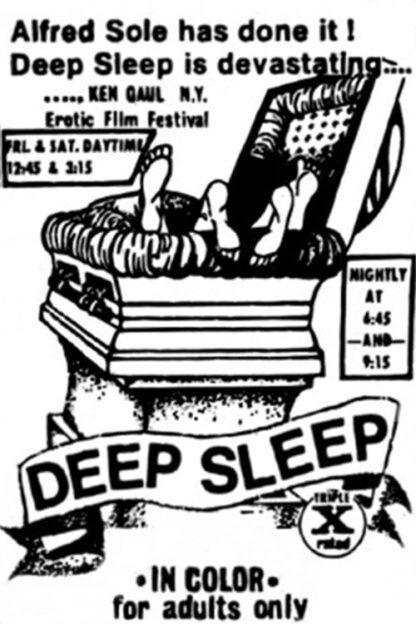 Deep Sleep (1972) DVD