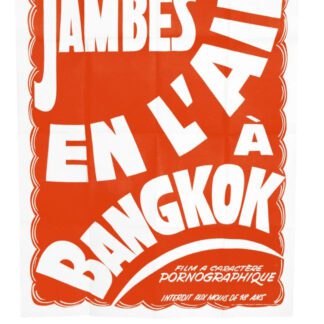 Jambes en l'air à Bangkok (1975) DVD