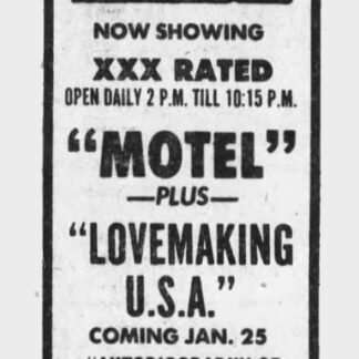 Lovemaking U.S.A. (1971) DVD
