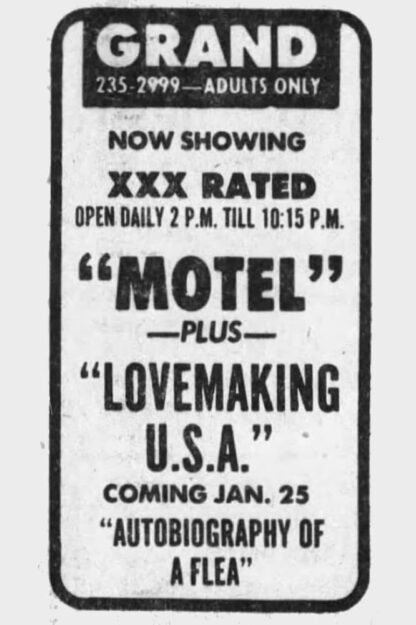 Lovemaking U.S.A. (1971) DVD