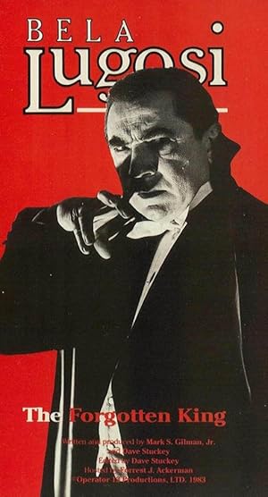 Lugosi: The Forgotten King (1985) starring Forrest J. Ackerman on DVD DVD Lugosi: The Forgotten King (1986) DVD