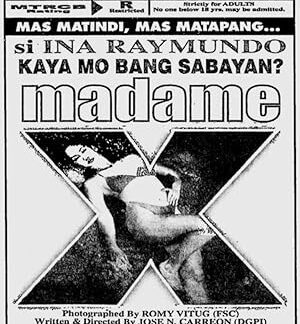 Madame X (2000) DVD
