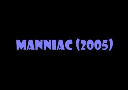 Manniac (2005) DVD