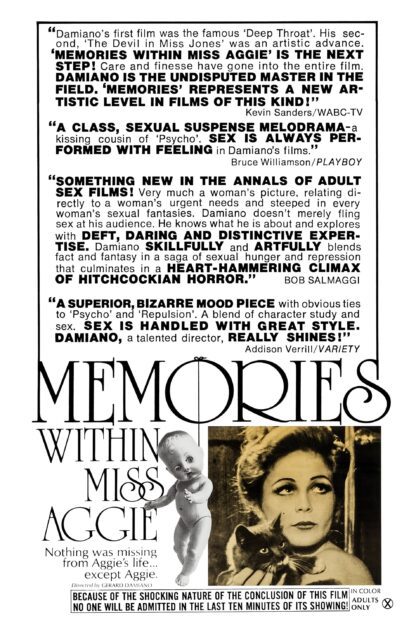 Memories Within Miss Aggie (1974) DVD