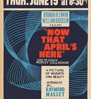 Now That April's Here (1958) DVD