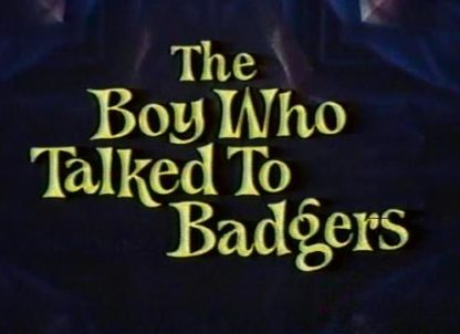 The Boy Who Talked to Badgers: Part 1 (1975) DVD
