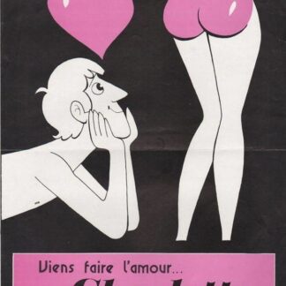 Viens faire l'amour Charlotte (1979) DVD