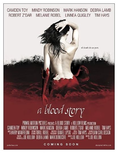 A Blood Story (2015) starring Camden Toy on DVD