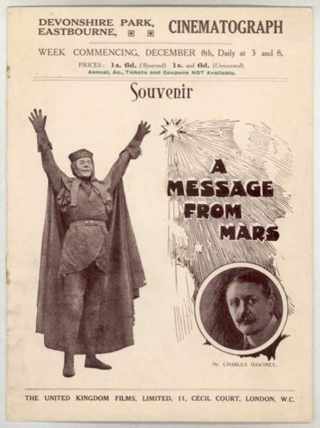 A Message from Mars (1913) starring Charles Hawtrey on DVD on DVD