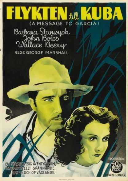 A Message to Garcia (1936) starring Wallace Beery on DVD