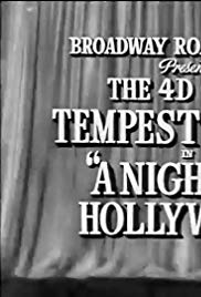 A Night in Hollywood (1953) starring Tempest Storm on DVD on DVD
