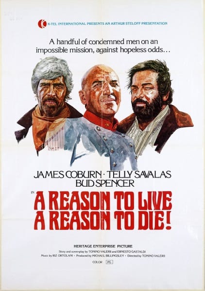 A Reason to Live, a Reason to Die (1972) starring James Coburn on DVD on DVD
