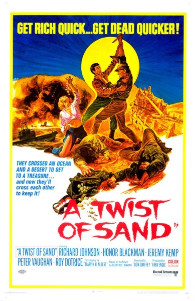 A Twist of Sand (1968) starring Richard Johnson on DVD on DVD