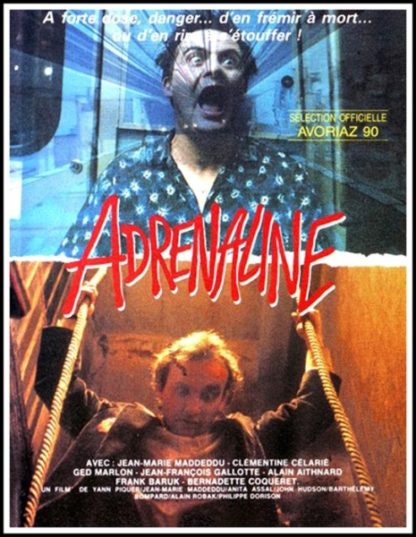 Adrénaline (1990) with English Subtitles on DVD on DVD