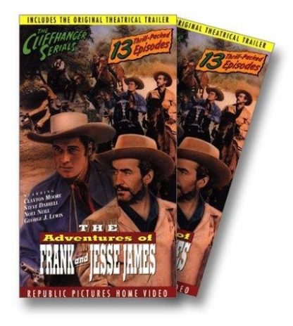 Adventures of Frank and Jesse James (1948) starring Clayton Moore on DVD on DVD