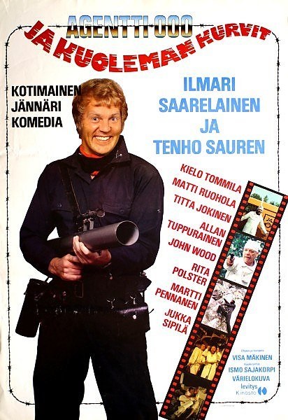 Agentti 000 ja kuoleman kurvit (1983) with English Subtitles on DVD on DVD