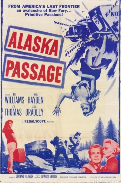 Alaska Passage (1959) starring Bill Williams on DVD on DVD