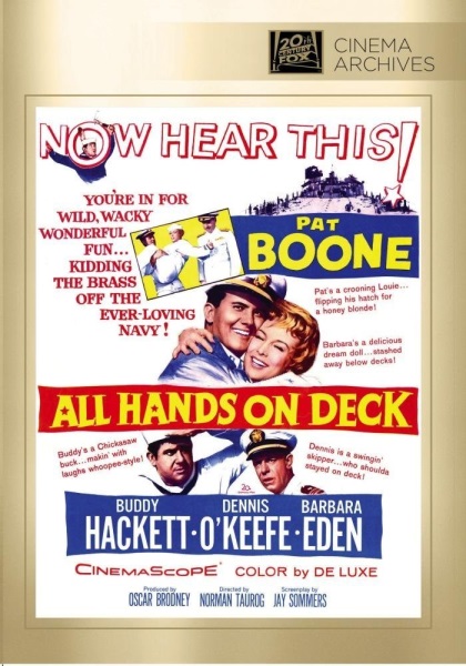 All Hands on Deck (1961) starring Pat Boone on DVD on DVD