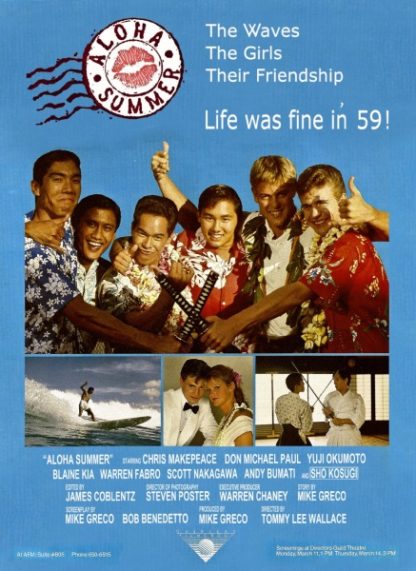 Aloha Summer (1988) starring Caron Abellira on DVD on DVD