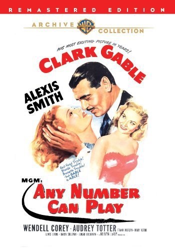 Any Number Can Play (1949) starring Clark Gable on DVD on DVD