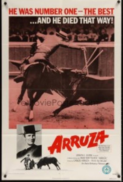 Arruza (1972) starring Carlos Arruza on DVD on DVD