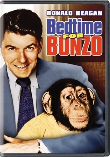 Bedtime for Bonzo (1951) starring Ronald Reagan on DVD - DVD Lady