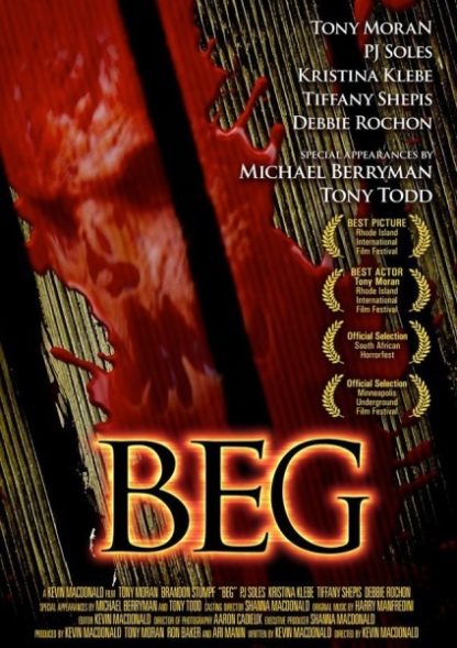 Beg (2011) starring Tony Moran on DVD