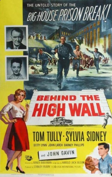 Behind the High Wall (1956) starring Tom Tully on DVD on DVD