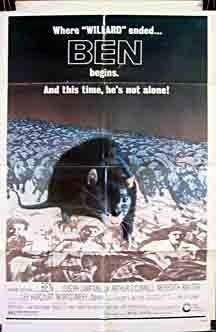 Ben (1972) starring Lee Montgomery on DVD on DVD