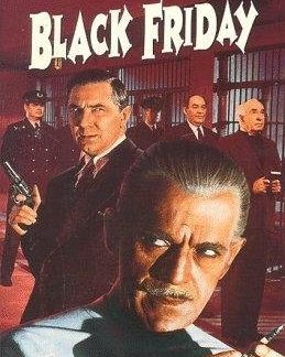 Black Friday (1940) starring Boris Karloff on DVD