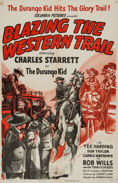 Blazing the Western Trail (1945) starring Charles Starrett on DVD on DVD