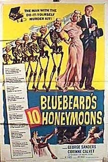 Bluebeard's 10 Honeymoons (1960) starring George Sanders on DVD