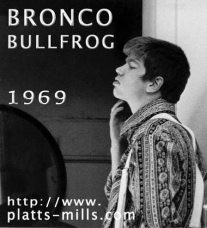 Bronco Bullfrog (1970) starring Del Walker on DVD on DVD