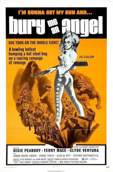 Bury Me an Angel (1971) starring Dixie Peabody on DVD DVD Bury Me an Angel (1971) starring Dixie Peabody on DVD