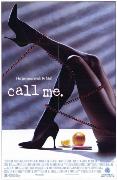 Call Me (1988) starring Patricia Charbonneau on DVD on DVD