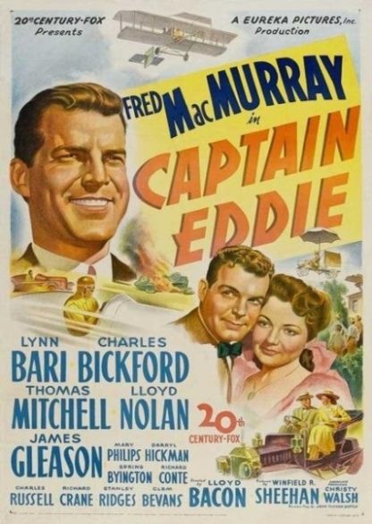 Captain Eddie (1945) starring Fred MacMurray on DVD on DVD