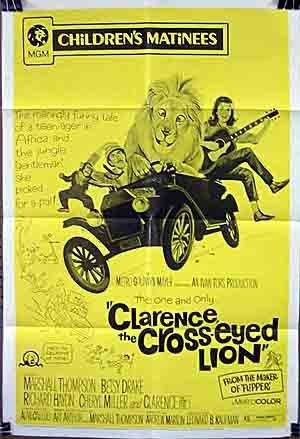 Clarence, the Cross-Eyed Lion (1965) starring Marshall Thompson on DVD on DVD