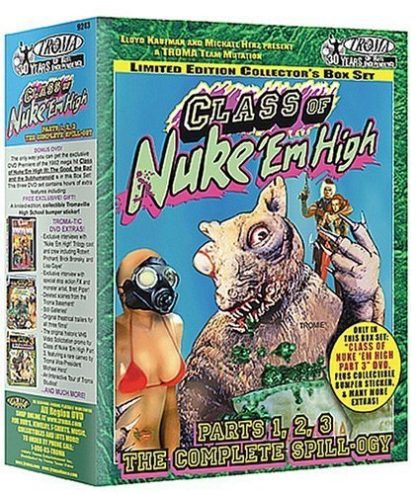 Class of Nuke 'Em High Part 3: The Good, the Bad and the Subhumanoid (1994) starring Brick Bronsky on DVD