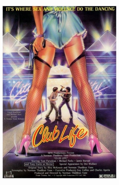 Club Life (1986) starring Tony Curtis on DVD on DVD