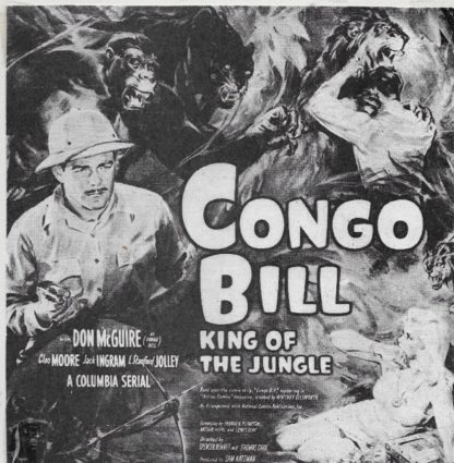 Congo Bill (1948) starring Don McGuire on DVD on DVD