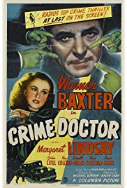 Crime Doctor (1943) starring Warner Baxter on DVD on DVD