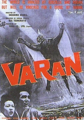 Daikaijû Baran (1958) with English Subtitles on DVD on DVD