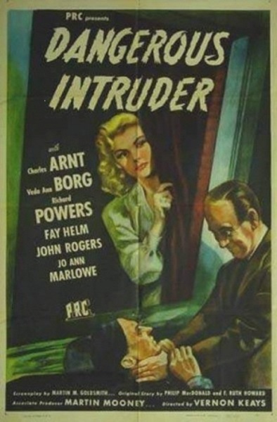 Dangerous Intruder (1945) starring Charles Arnt on DVD on DVD